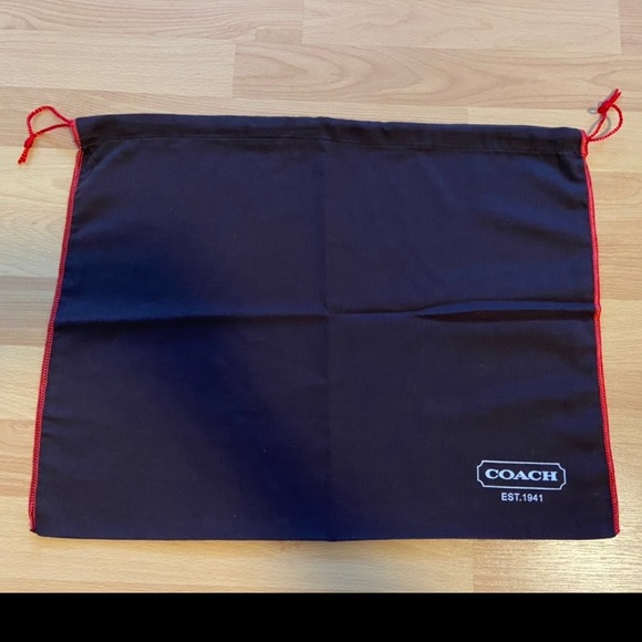 Coach dust cover with drawstring - Picture 1 of 2